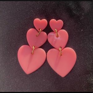 Heart earrings